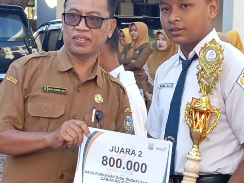 Juara II O2SN Tri Lomba Tingkat SMP Se Kabupaten Situbondo